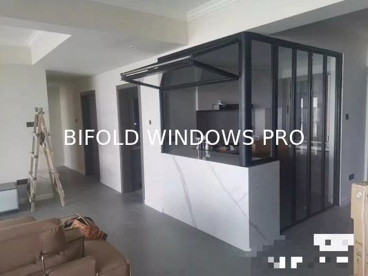 Barrier Arctic Circle Folding Window Maintaining Operational Smoothness at Minus Forty Degree Conditions