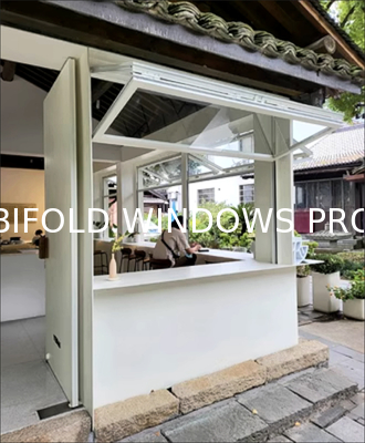 Curator Art Display Folding Window Providing Museum Quality Natural Illumination for Sculpture Niches