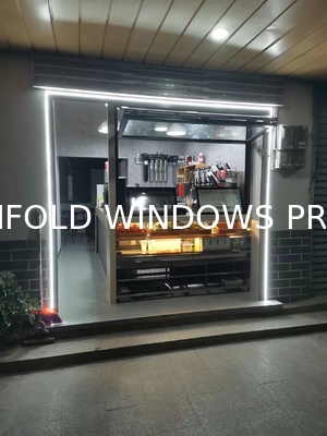 Curator Art Display Folding Window Providing Museum Quality Natural Illumination for Sculpture Niches
