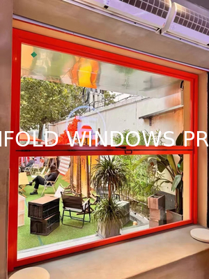 Curator Art Display Folding Window Providing Museum Quality Natural Illumination for Sculpture Niches