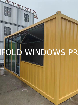 Vista Chalet Style Folding Window Framing Glacier Views with Triple Pane Thermal Efficiency