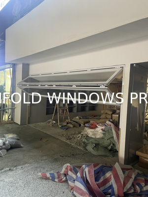 Vista Chalet Style Folding Window Framing Glacier Views with Triple Pane Thermal Efficiency