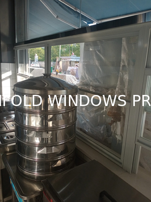 Front Beach House Folding Window Engineered for Continuous Salt Air Exposure and Storm Surge Protection