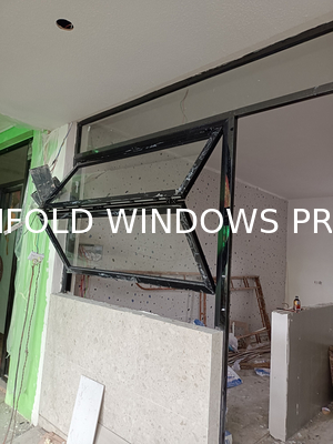 Farm Balcony Folding Window Portal Enabling Vegetable Cultivation in Urban Apartment Environments