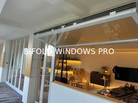 Nest Nursery Folding Window with Dual Locking Systems and Childproof Operation Mechanisms