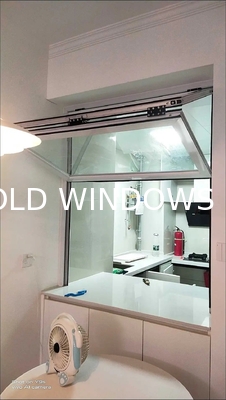 Cool Desert Climate Folding Window Reflecting Solar Radiation to Reduce Cooling Loads