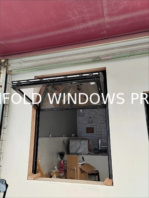 Proof Tropical Folding Window with Reinforced Frames for High Velocity Wind Zones