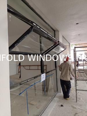 Chill Evening Cooling Folding Window Designed for Passive Temperature Regulation