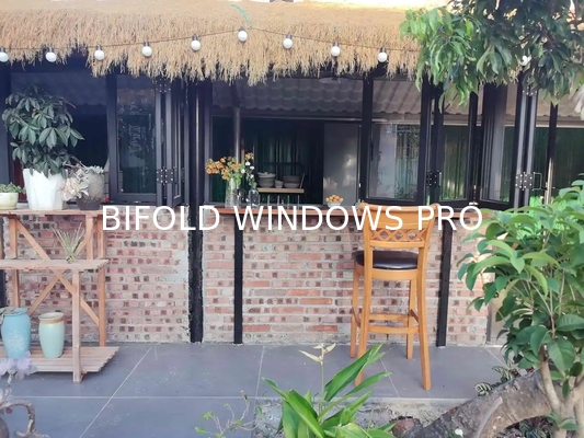 Loop Sustainable Folding Window Incorporating Solar Charged Smart Glass Technology