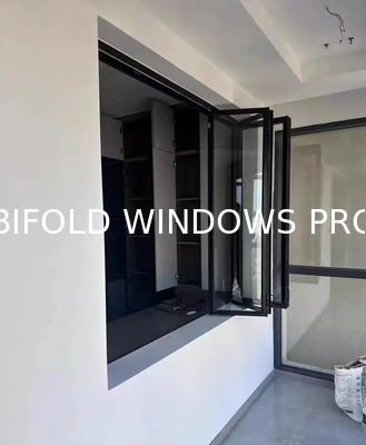 PrairieSong Grassland View Folding Window Framing Undulating Meadow Landscapes with Minimal Frame Visual Interruption