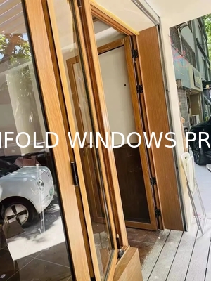 PrairieSong Grassland View Folding Window Framing Undulating Meadow Landscapes with Minimal Frame Visual Interruption