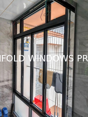 ThunderBarrier Storm-Proof Folding Window Incorporating Lightning Strike Dissipation Technology for Rural Residences