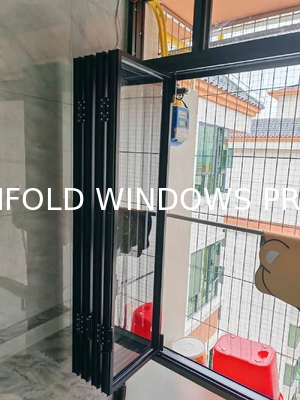 ThunderBarrier Storm-Proof Folding Window Incorporating Lightning Strike Dissipation Technology for Rural Residences