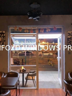High-efficiency casement windows with 6063-T5 aluminum profile and powder coated surface treatment for residential houses