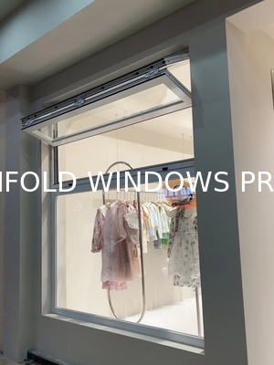 DERCHI S9 Series Thermal Break Casement Windows Bifold windows for residential houses with energy efficiency