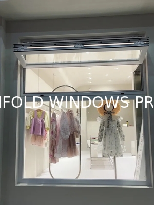 DERCHI S9 Series Thermal Break Casement Windows Bifold windows for residential houses with energy efficiency