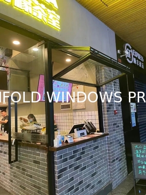 DERCHI Series Thermal Break Casement Windows Modern Design Soundproof Bifold Windows for Villa Aluminum Alloy and Double Tempered Glass Easy to Operate and Magnetic Screen More than 5 Guangdong Ener