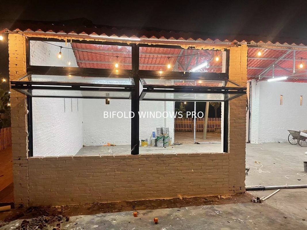 uson Arc Window Camber Window Steel Pvc/Upvc Windows Aluminum Double Glazed Garden Swing Window External Casement Windows
