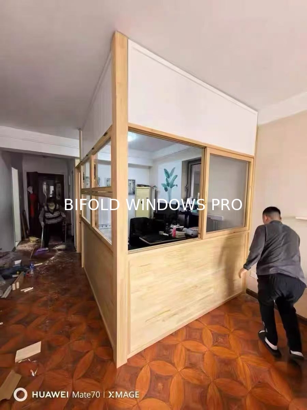 Modern Design Australian Standard Multi Functions Folding Glass windows Interior Aluminum Sliding Bifold Windows