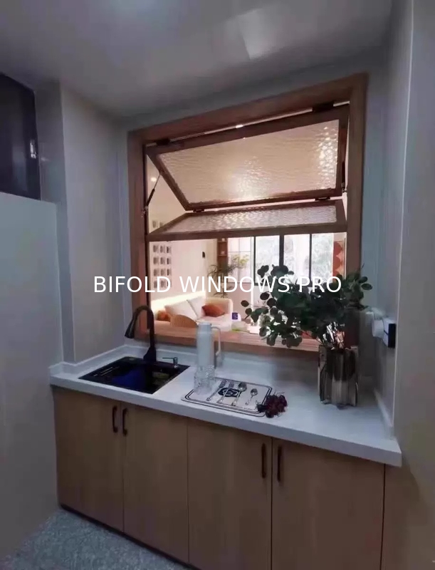 Window for Canada&Usa Market Customized Style and Size Powder Coated Folding Bifold Windows
