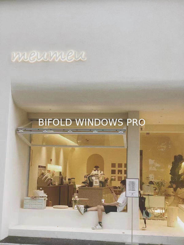 Premium Thermal Broken 6063-T6 Marine Aluminum Folding Windows - Polyamide 6.6 Insulation Barrier