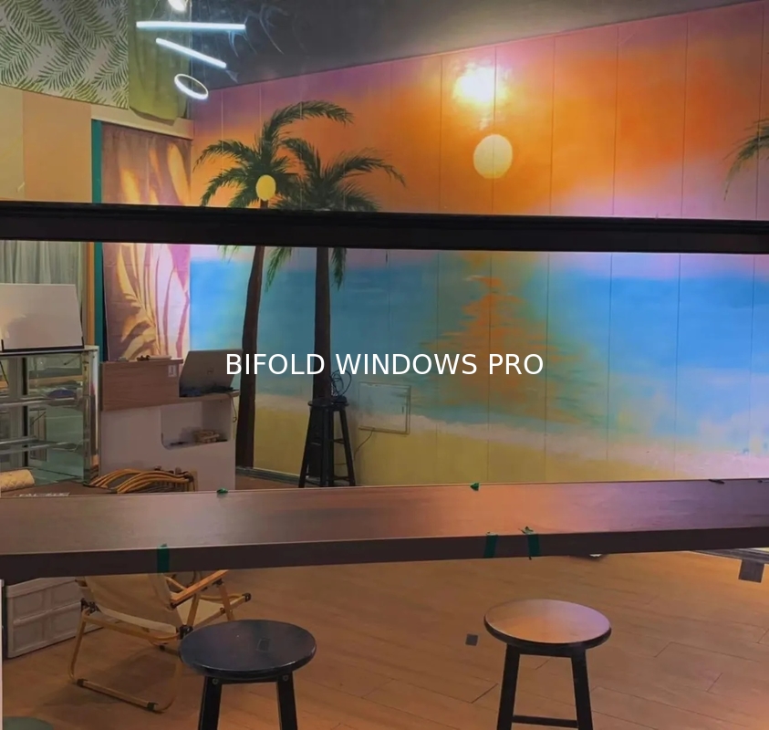 Smart Home IoT Motorized Folding Windows - Wi-Fi/Bluetooth/Zigbee Tri-Protocol Control