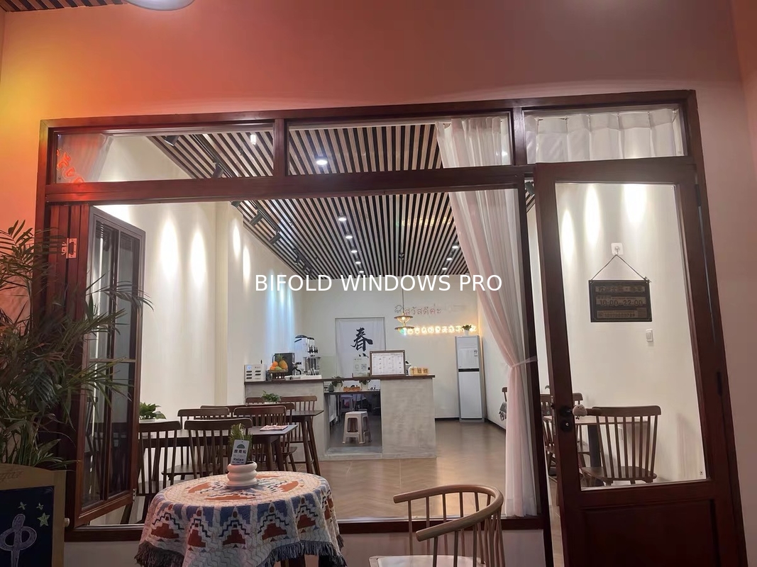 Stack-N-Slide Folding Window System for High-Rise Apartments Combining Space Efficiency with Cityscape Panoramas