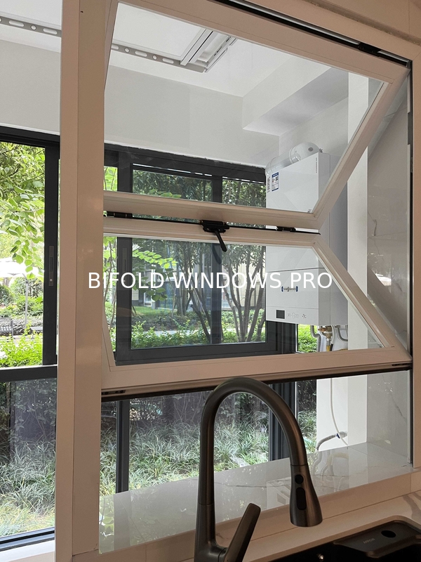 Biophilic Folding Window System Blending Indoor Living Spaces with Container Gardens and Balcony Greenery Seamlessly