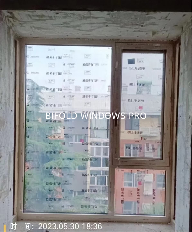 Traditional-Style Folding Window Replication Featuring Classic Hardware Details for Period Home Renovation Projects