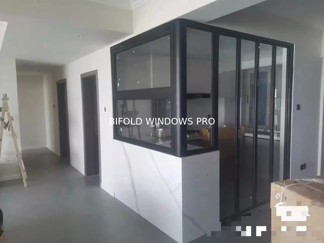 Artistic Form Folding Window Transforming Functional Openings into Three-Dimensional Art Features