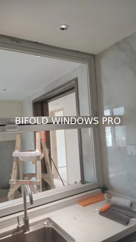 Harmony Beach House Folding Window Engineered to Withstand Salt Spray Corrosion and Tropical Storm Conditions