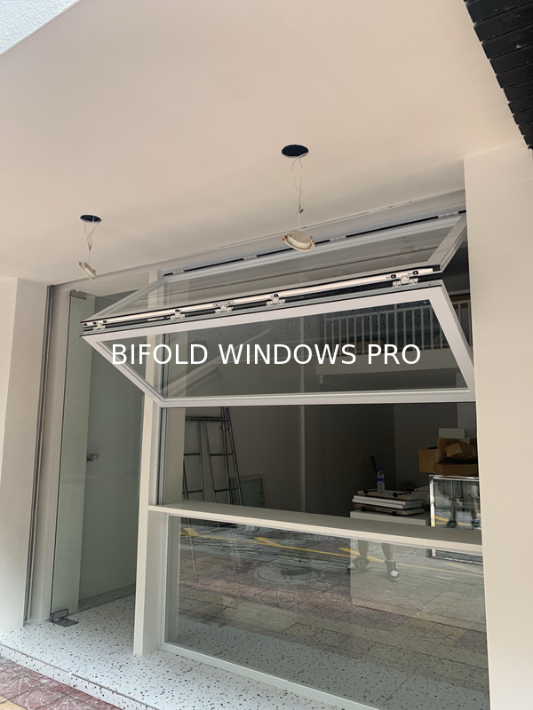 Bloom Arid Climate Folding Window Incorporating Integrated Shading Louvers for Heat Management