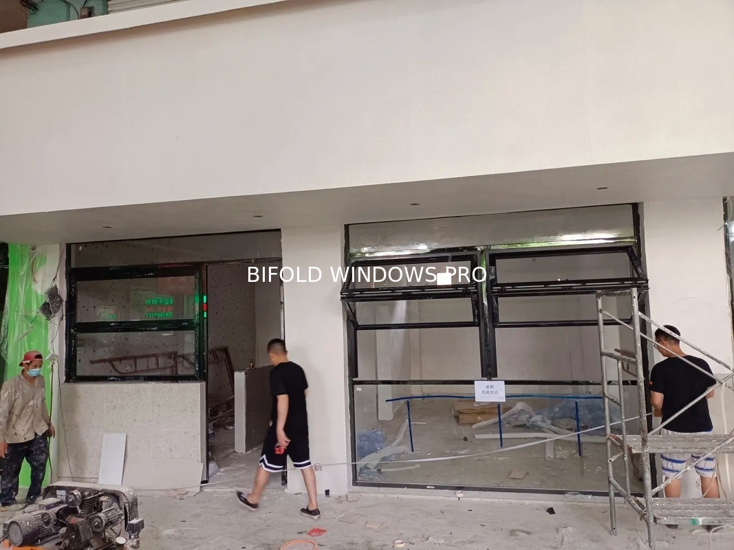 Proof Tropical Folding Window with Reinforced Frames for High Velocity Wind Zones