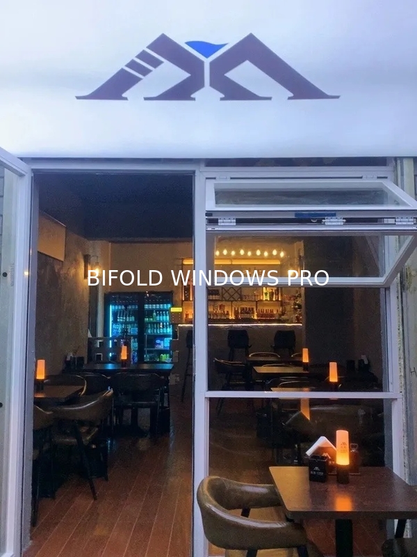 DERCHI S9 Series Thermal Break Casement Windows Bifold windows for residential houses with energy efficiency
