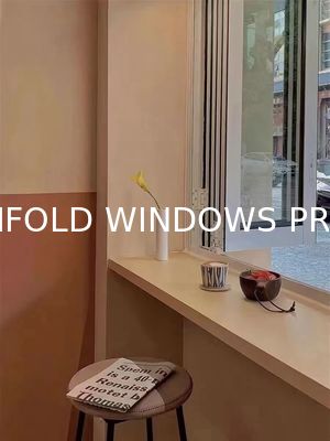 Faltfenster aus Aluminium, Balkon virtucal